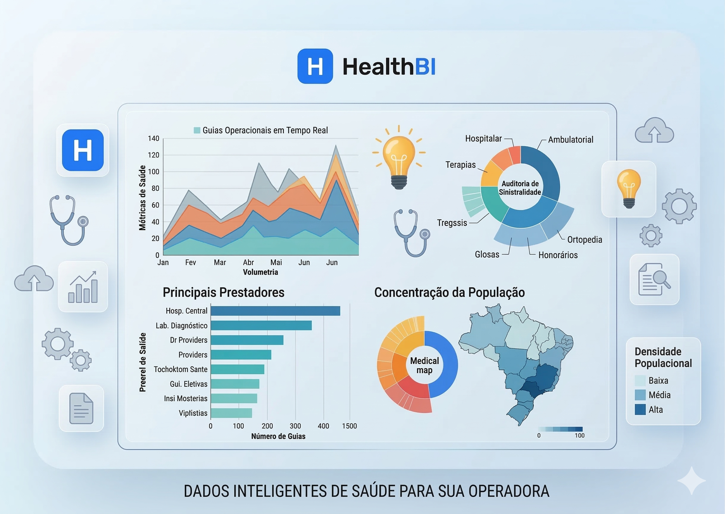 Painel HealthBI